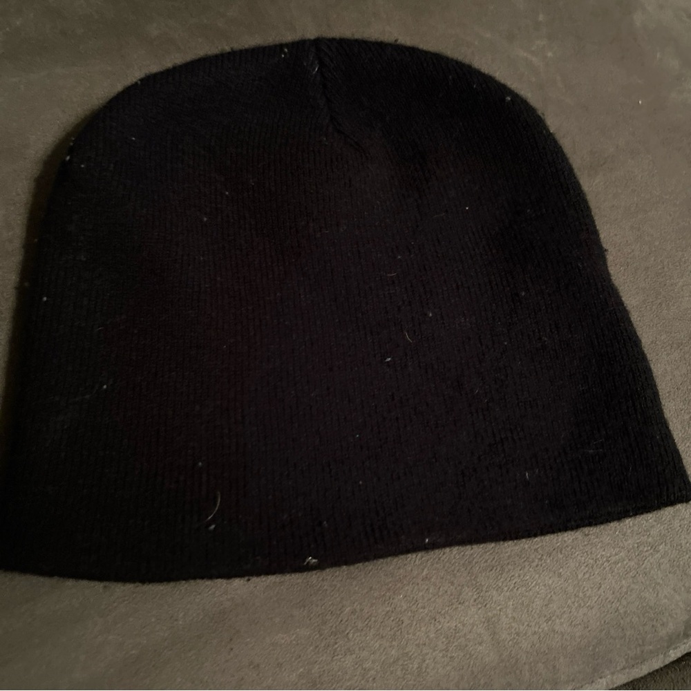 Thermal Winter Warm Fleece Dome Cap Biker Helmet Liner Beanie Hat Black
